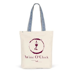 Tote Bag Wine O`Clock