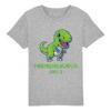 T-shirt Bio Enfant Mignonsaurus Rex vert