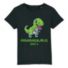 T-shirt Bio Enfant Mignonsaurus Rex vert