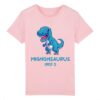T-shirt Bio Enfant Mignonsaurus Rex Bleu