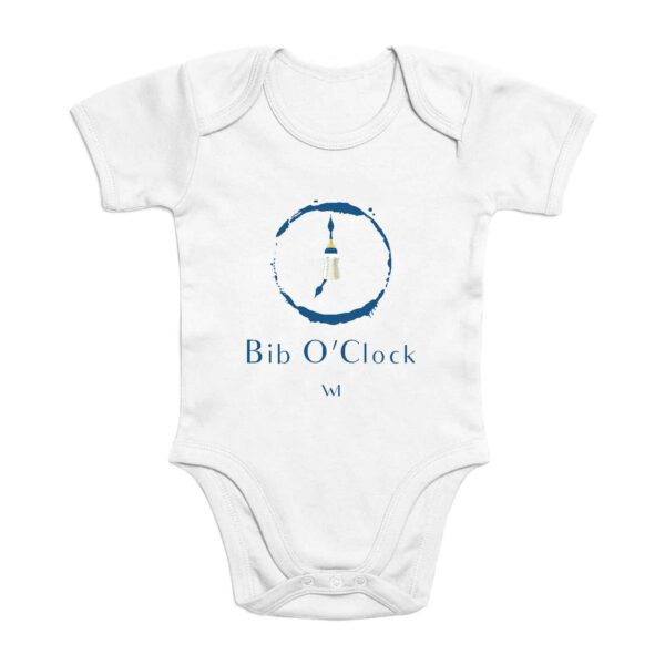 Body bébé bio Bib O'Clock