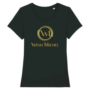 T-shirt Femme Bio Wesh Michel doré