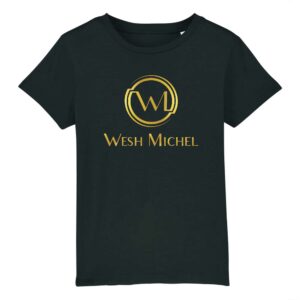 T-shirt Enfant Bio Wesh Michel doré