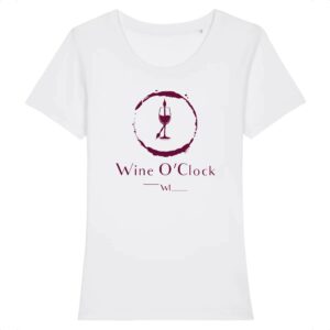 T-shirt Bio Femme Wine O`Clock