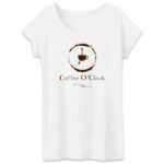T-shirt Bio Femme Coffee O`Clock