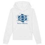 Hoodie Bio Wesh Michel Splash Bleu