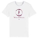 T-shirt bio Homme Wine O'Clock