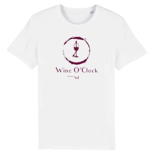 T-shirt bio Homme Wine O'Clock