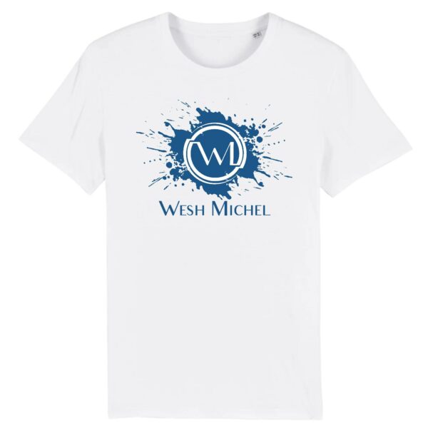 T-shirt Homme Bio Wesh Michel Splash Bleu