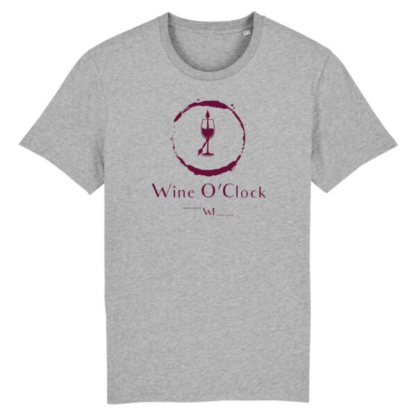 T-shirt bio Homme Wine O'Clock