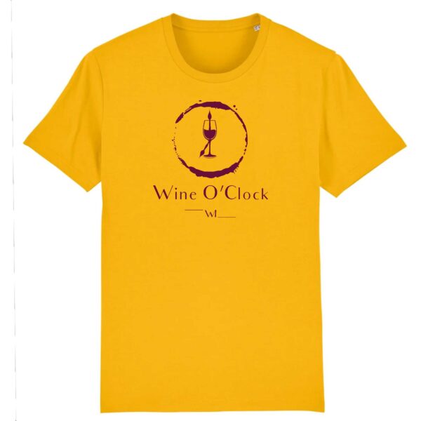 T-shirt bio Homme Wine O'Clock