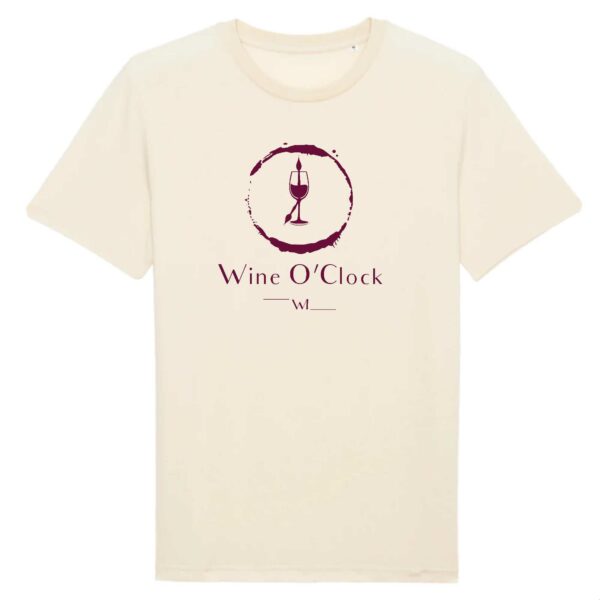T-shirt bio Homme Wine O'Clock