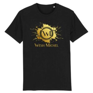 T-shirt Wesh Michel Splash Or