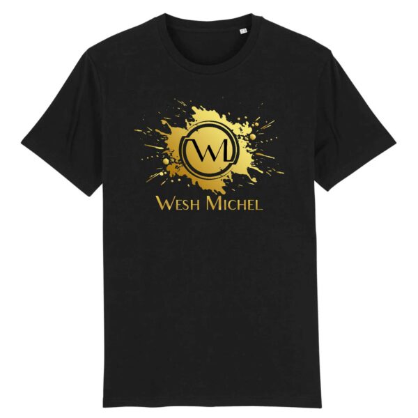 T-shirt Wesh Michel Splash Or