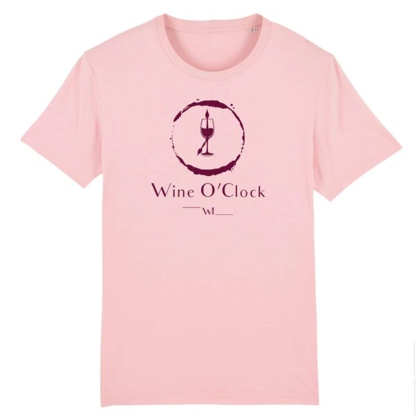 T-shirt bio Homme Wine O'Clock