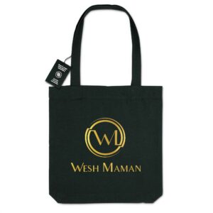 Tote Bag Bio 100% recyclé Wesh Maman