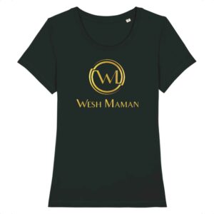 Tshirt Femme Bio Wesh Maman Or