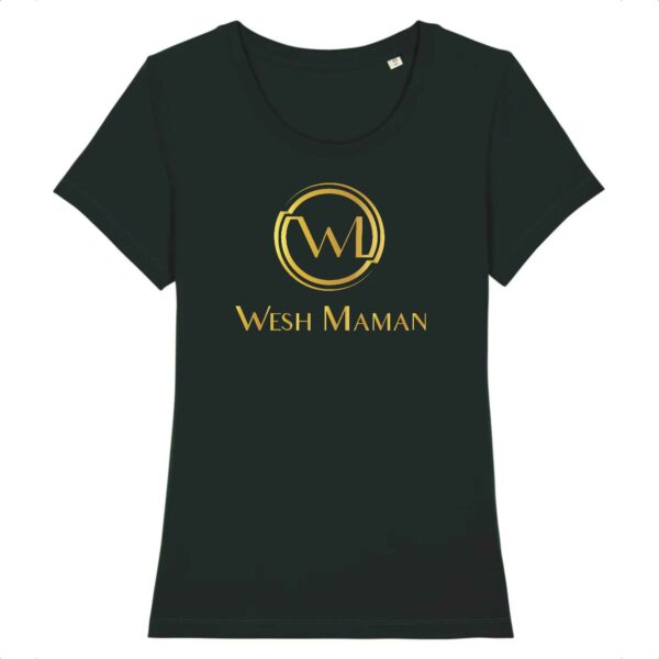 Tshirt Femme Bio Wesh Maman Or