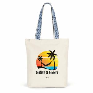 Tote bag ethnique Coucher de Sommeil WM
