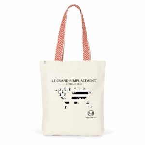 Tote bag ethnique Grand Remplacement Bzh