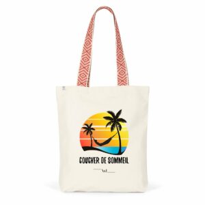 Tote bag ethnique Coucher de Sommeil WM