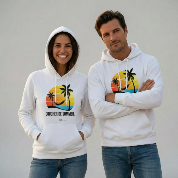 Hoodie Bio Coucher de Sommeil