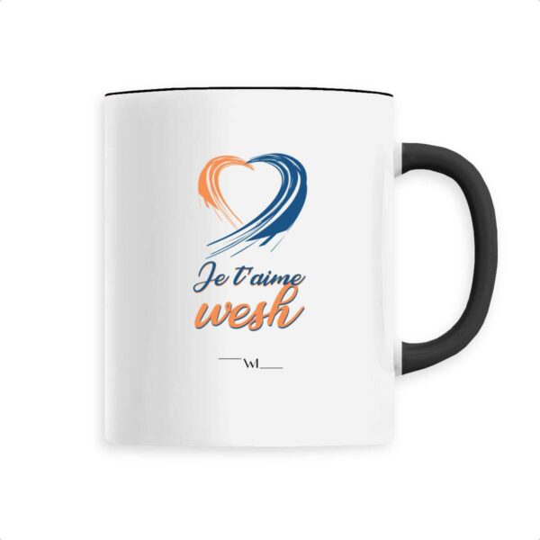 Mug coeur wesh