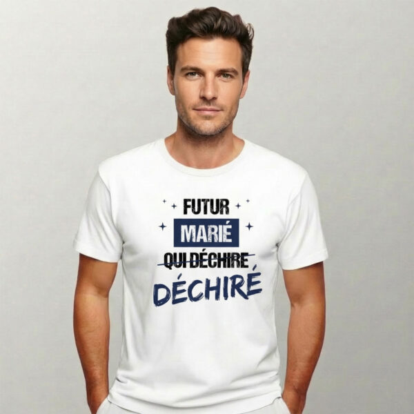 T-shirt Homme futur marié